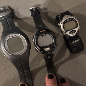 Timex, Polar, and Indiglo